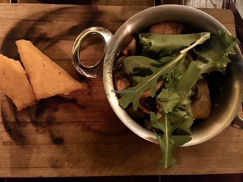 Mushroom Escargot at Papillon in Palm Beach