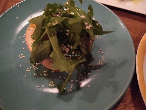 Mexican marinated tostado at El Willy in Shanghai