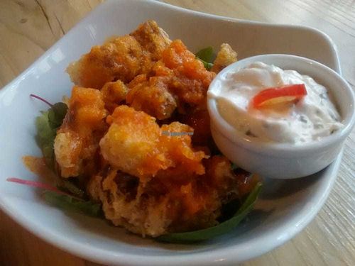 Jun 2016 - Buffalo cauliflower at Stereo in Glasgow