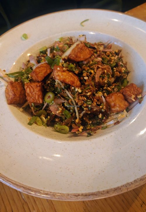 Main with tempeh at Stereo in Glasgow