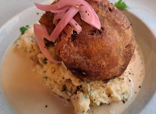 Haggis bon bons and mash at Stereo in Glasgow