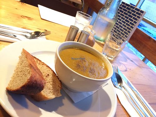 Soup of the day at Stereo in Glasgow