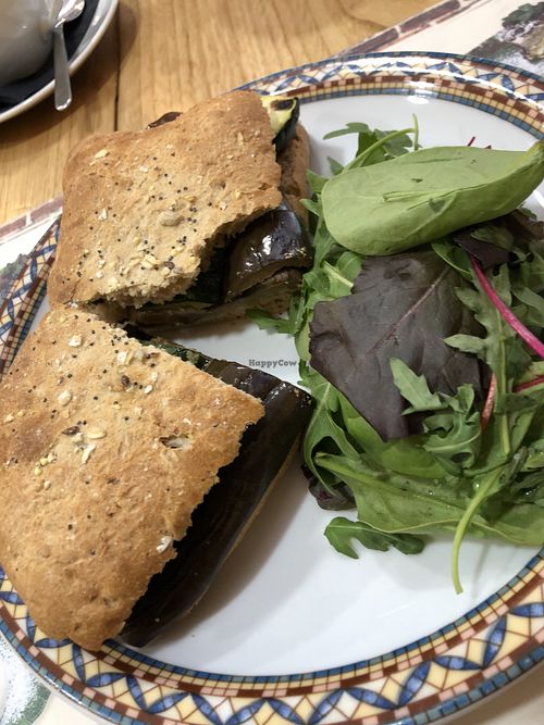 Vegan panini  at Frankie's in Sorrento