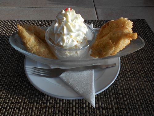 Banana Fritters at Cabbages & Condoms in Pattaya