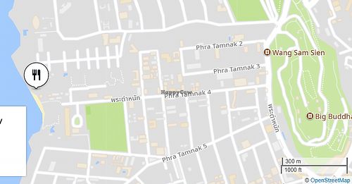 Directions at Cabbages & Condoms in Pattaya