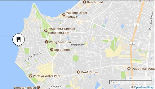 Directions at Cabbages & Condoms in Pattaya