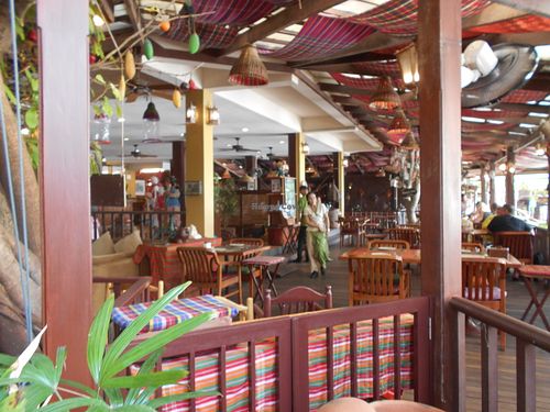 Seating at Cabbages & Condoms in Pattaya