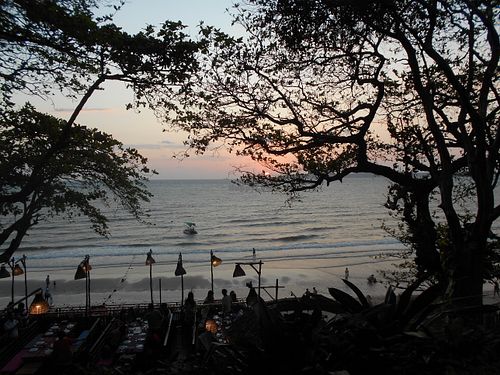 View from restaurant at Cabbages & Condoms in Pattaya