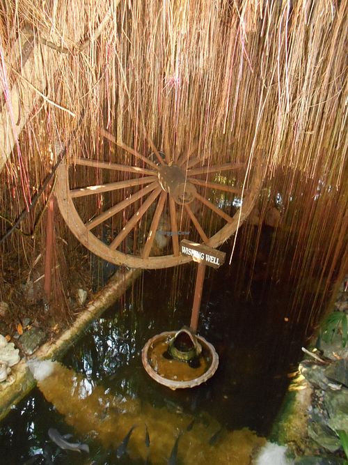 On the path at Cabbages & Condoms in Pattaya