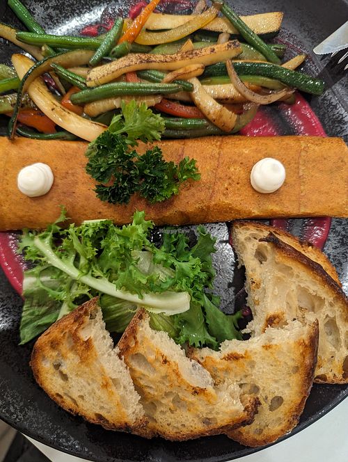 Omelette at Flow Specialty Coffee Bar & Bistro in Budapest