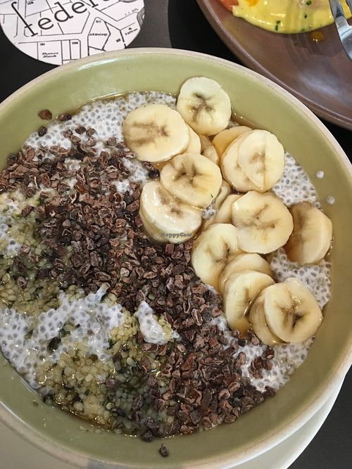 Chia pudding  at Federal in Madrid