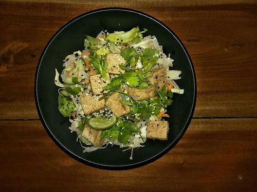 Tofu bowl at Verse Collective in Dikwella