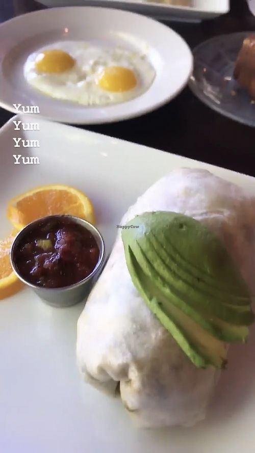 Vegan burrito  at Beatniks in Chico