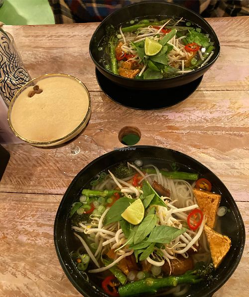 Pho Chay (VE + GF)  at Viet Shack in Manchester