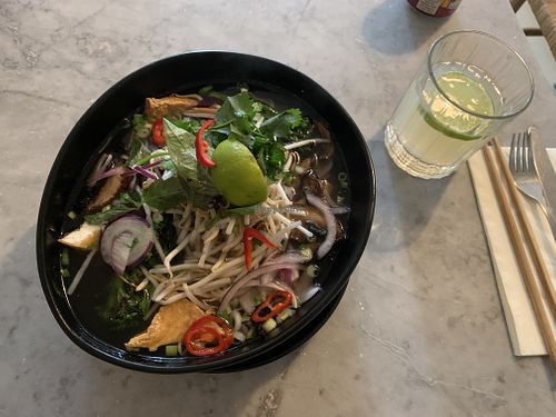 Vegan gf pho Chay   at Viet Shack in Manchester