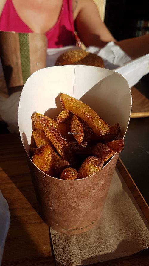 French fries at LOV - Lacanau Océan Vegan in Lacanau
