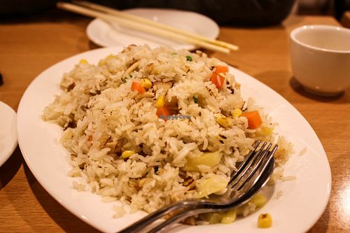 fried rice at Tian Ci Vegan in Darlington
