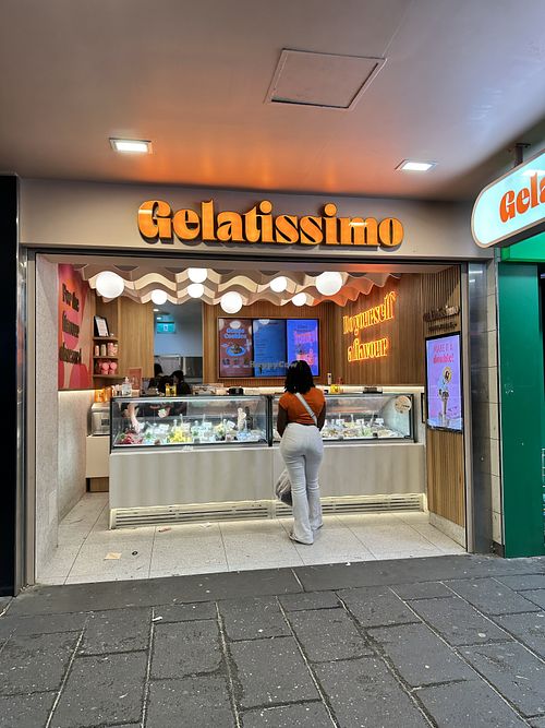   at Gelatissimo in Surfers Paradise