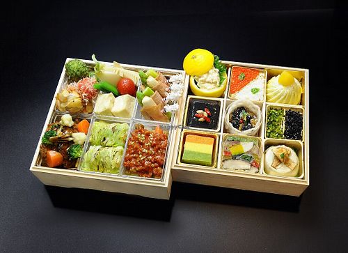 Vegetarian obento!! at Le Paysan in Zentsuji