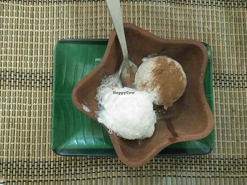 Coconut and cinnamon. at Cafe 82 in Galle