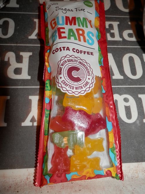 Vegan sweets at Costa Coffee in Hunstanton