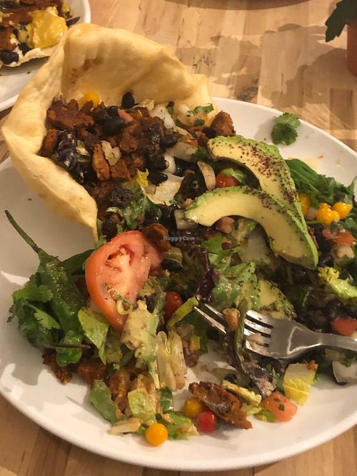 Taco salad at Verdura in Phoenix