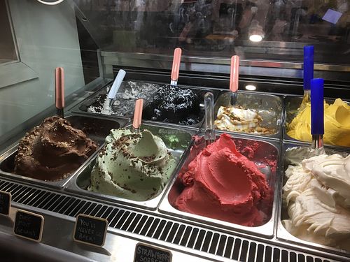 Vegan gelato at Little Red Wolf in Glebe