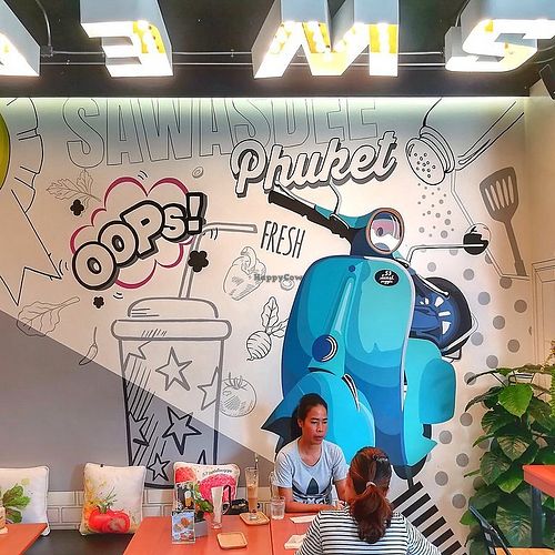 Interier at 53 Sweet Veggie in Phuket