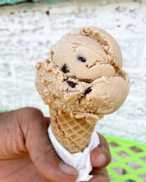Peanut butter chocolate chip at Sugar Spell Scoops in Sharpsburg