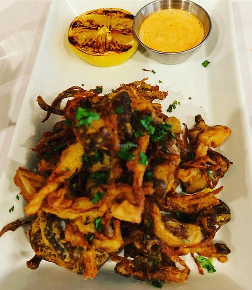 Trumpet mushroom appetizer at Casa Terra in Glendale