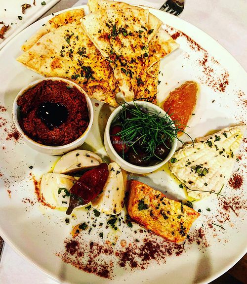 Vegan cheese plate at Casa Terra in Glendale