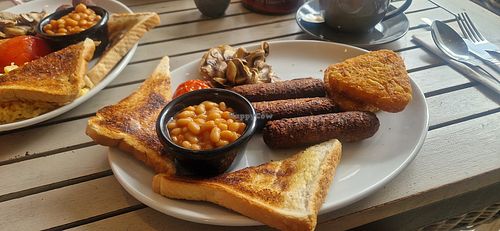 3 sausages! at The White Horse in Great Baddow