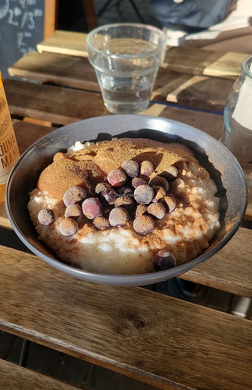 Porrage at VegB12 in Tallinn