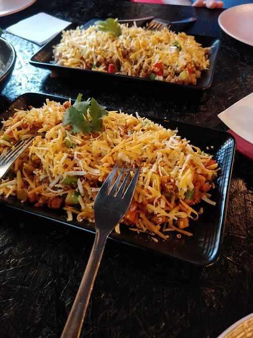 Tacos at 100% Mexicano Vegano in Mallorca