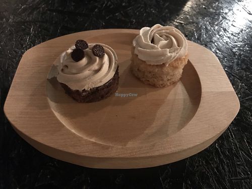 Mini cakes to finish  at 100% Mexicano Vegano in Mallorca