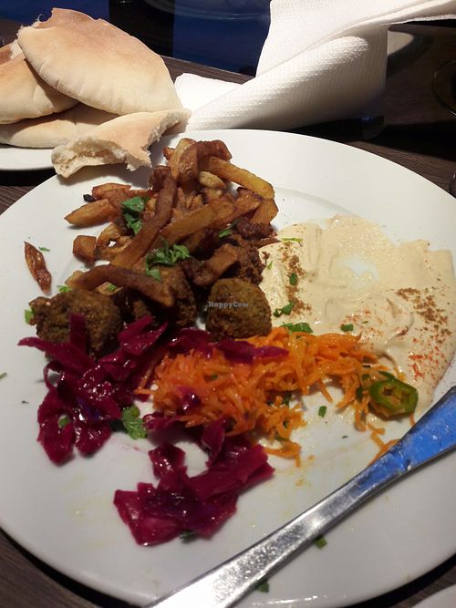Falafel portion at Hummusbar in Sofia