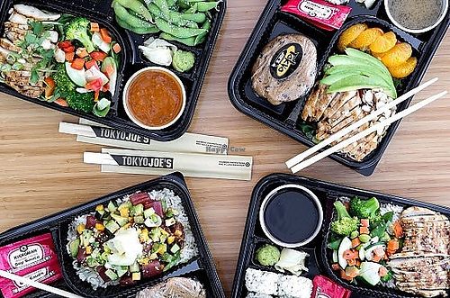Catering bento boxes at Tokyo Joe's in Mckinney