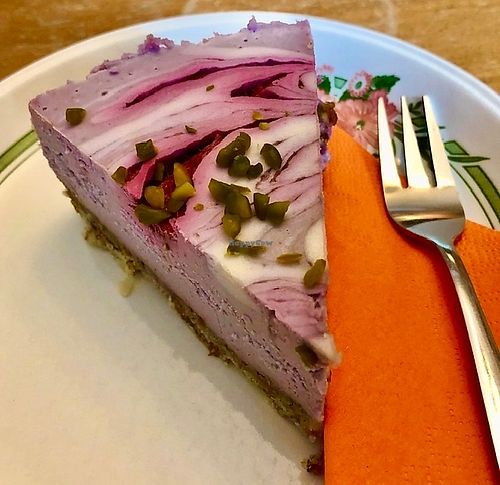 Delicious vegan cake.  at Käskoung Stub'n in Nuremberg