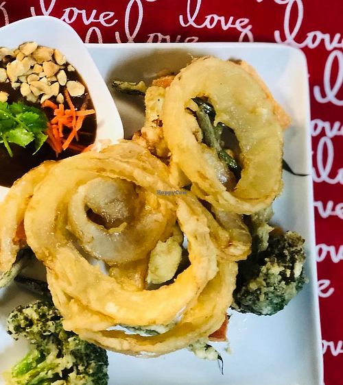 Veggie Tempura at Lemongrass in Brunswick