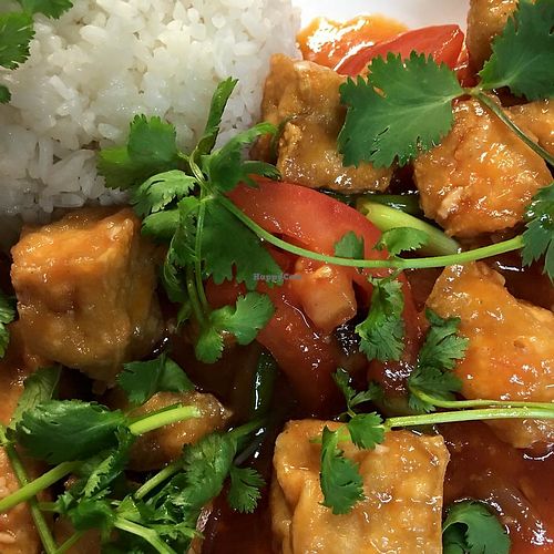 Tomato Tofu Treat at Lemongrass in Brunswick