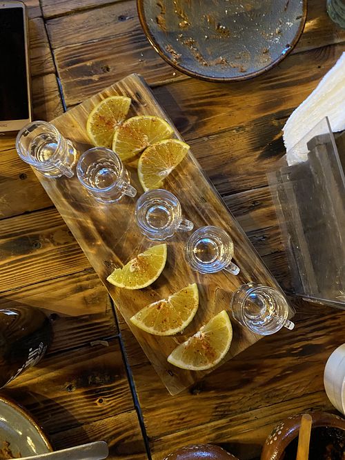 Free mezcal!! at Conejo en la Luna in San Juan Teotihuacan