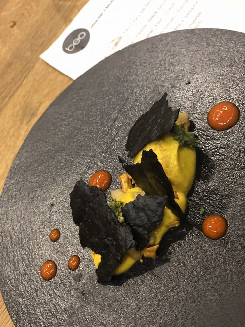 Part of the 3 course menu ... so tasty 🙌🏽 at Beo Wine Bar + Kitchen in Dublin