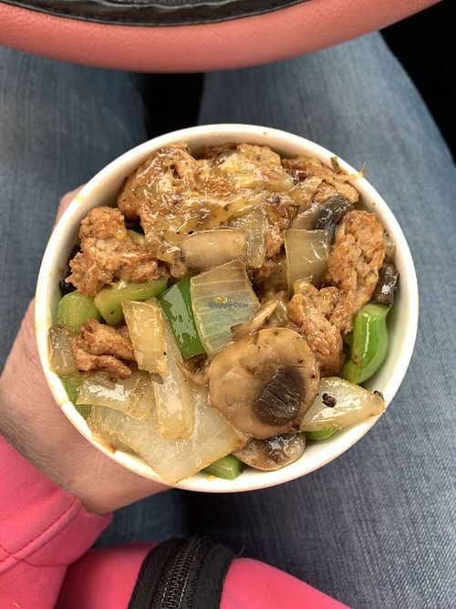 Loaded mac and cheese. Amazing  at Refocused in Baltimore