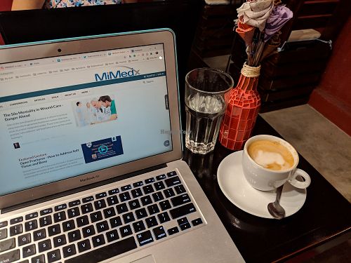 Capuccino at Ella Cafe in Recife