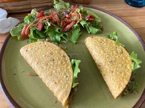 tacos were decent but not great at Vegano De Altura in Quito