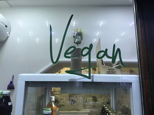 We just love to see the word! at Veganski Kiosk in Belgrade