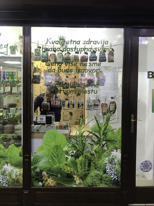 Lovely at Veganski Kiosk in Belgrade