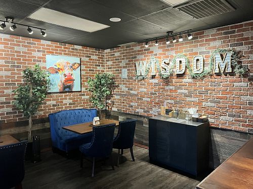   at Wisdom's Vegan Bakery & Cafe in Spring