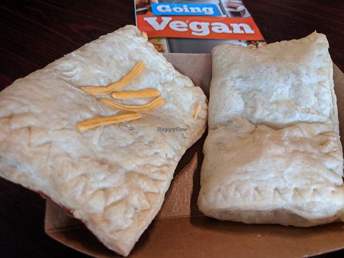 Delicious, flakey pastry breakfast croissants at Wisdom's Vegan Bakery & Cafe in Spring