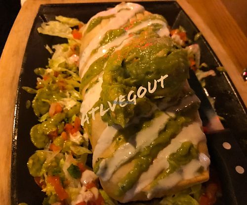 Chimichanga  at Nacho Daddy in Duluth